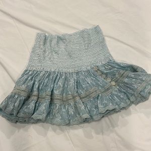 Sunday Saint Tropez Pomponette Skirt Mint Green